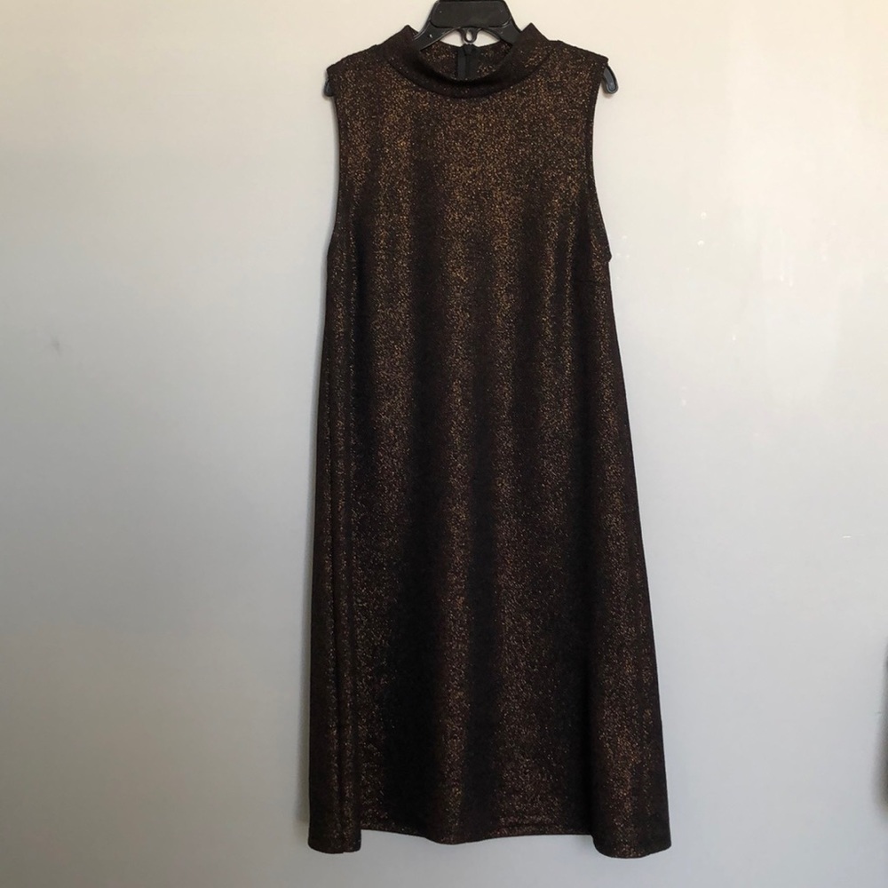 Black and Gold Semi-Formal Dress!